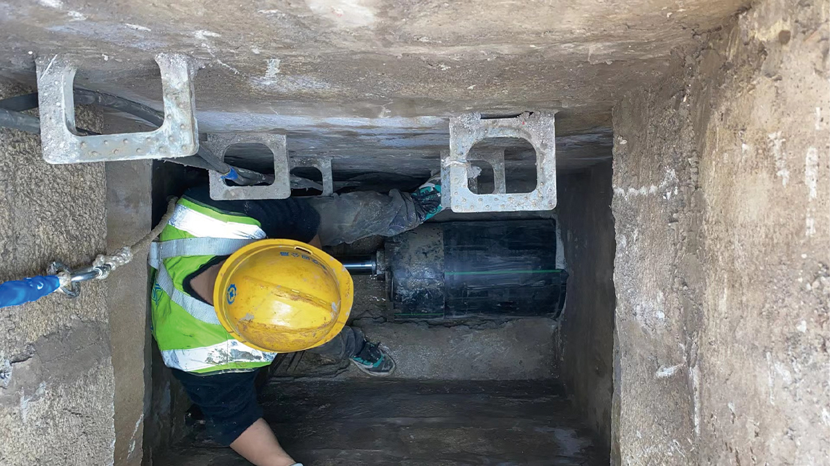 德江HDPE短管内衬法